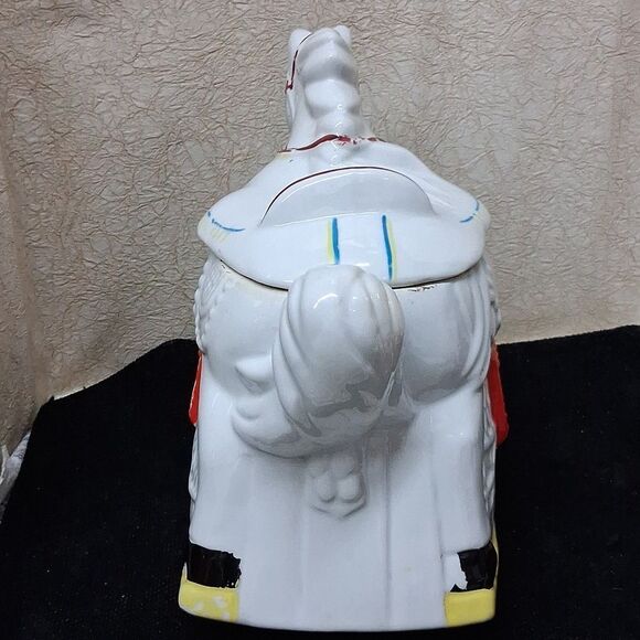 Vintage Mccoy Ceramic Rocking Horse Cookie Jar - Picture 4 of 9